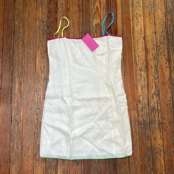 NWT Rhode Caspian Linen Mini Dress - Picture 3 of 6